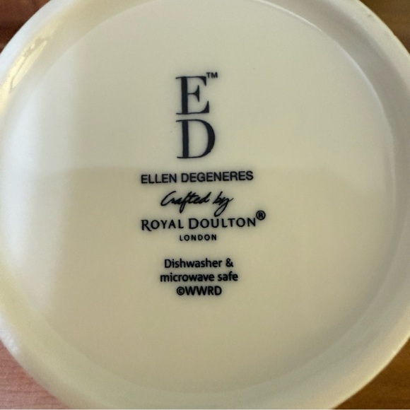 Royal Doulton Augie the Dog Porcelain Mug Ellen DeGeneres coffee cup tea - Picture 4 of 6